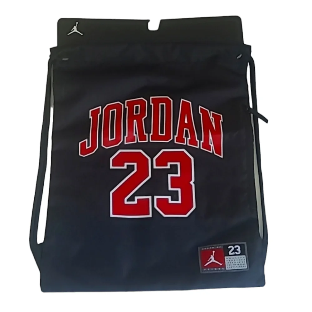 Jordan 23 Jersey Gym Backpack Black NWT